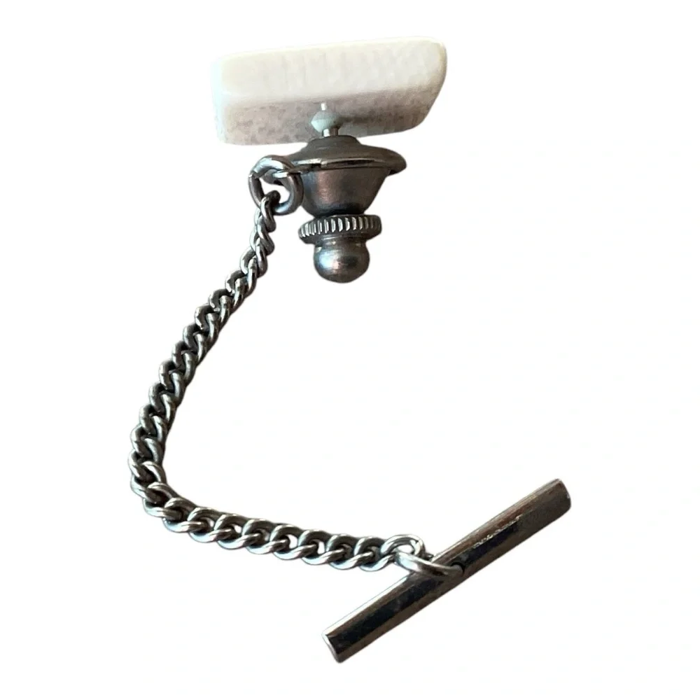 Vintage Sailing Ship Tie Tack / Pin
